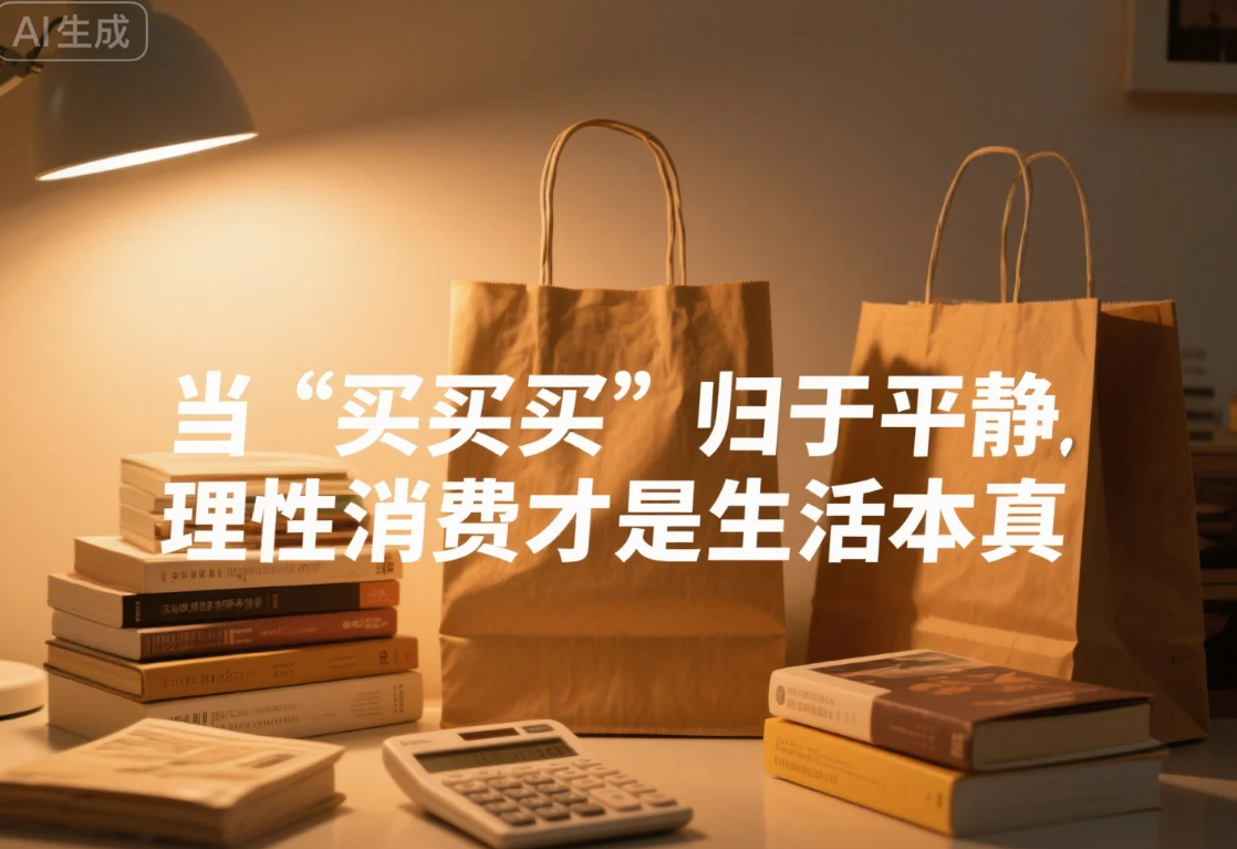 当“买买买”归于平静,理性消费才是生活本真